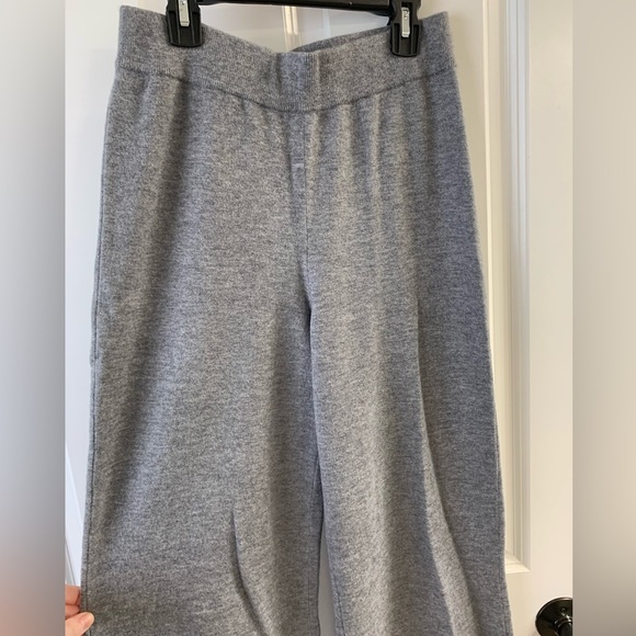 Express Super High Waisted Supersoft Sweater Wide Leg Pant - Picture 7 of 10